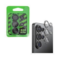 Protetor de Vidro da Câmera Traseira para Samsung Galaxy S26 Ultra Preto